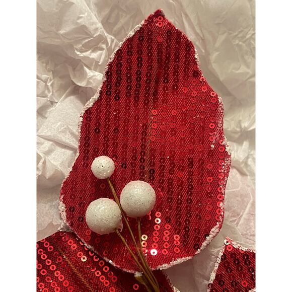 8 Branches 24” Long Christmas Pick Sticks Vase Fillers - Picture 4 of 11